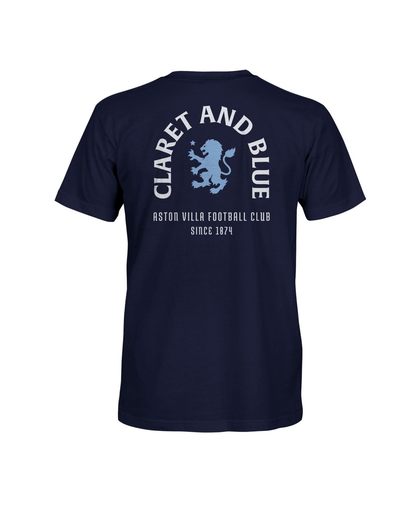 Мужская футболка 1863FC Navy Aston Villa True To Glory Heavyweight — фото 3