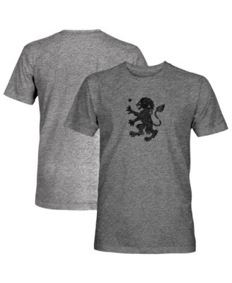 Men's Gray Aston Villa Glyph Vintage Tri-Blend T-Shirt