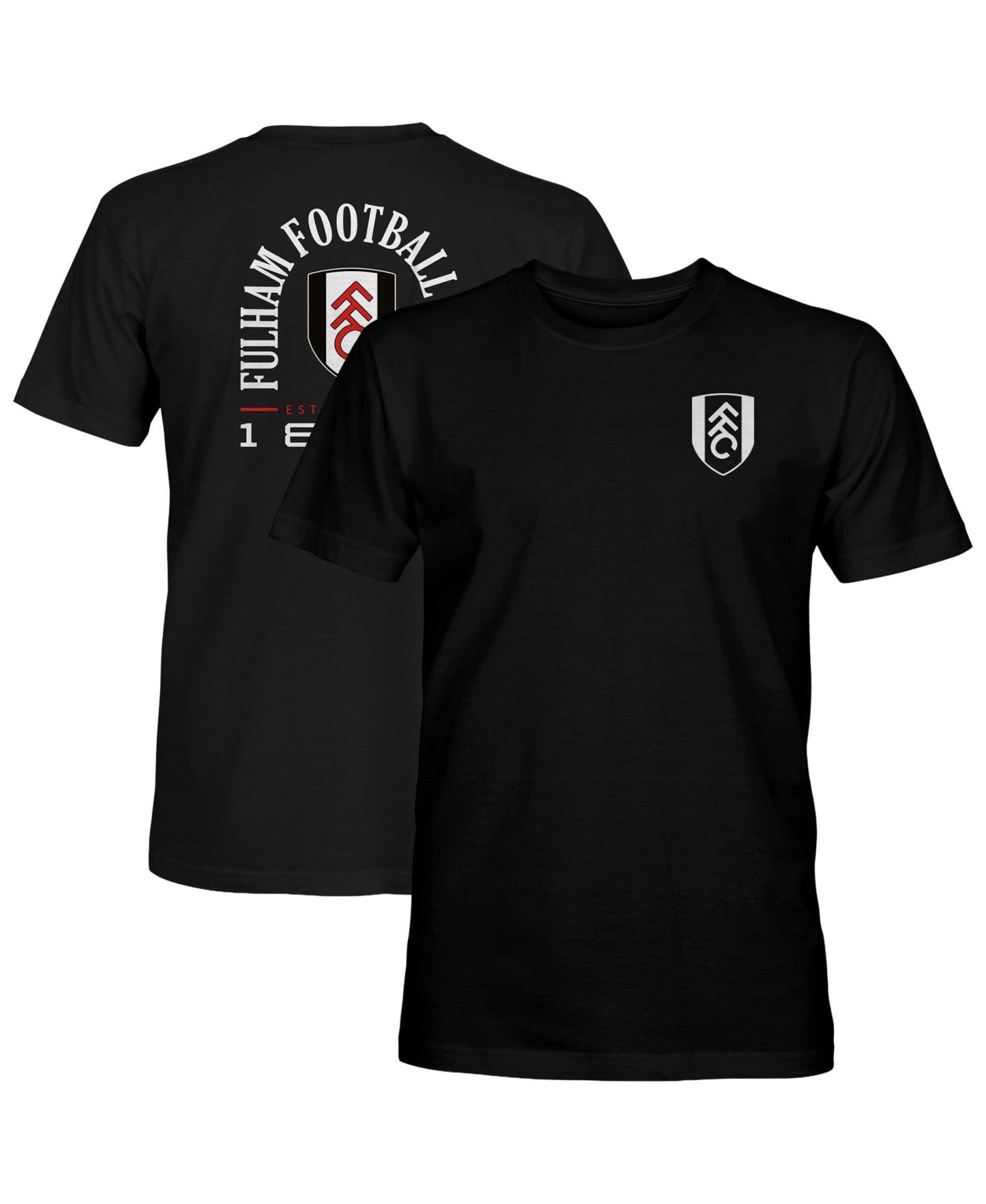 Мужская футболка 1863FC Black Fulham True To Glory Heavyweight — фото 1