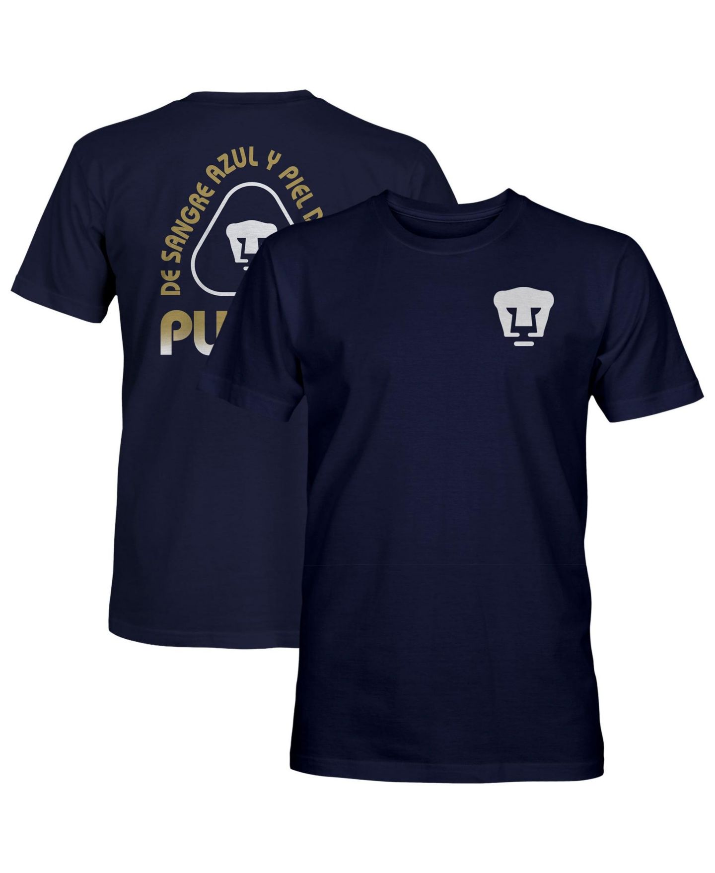 Мужская футболка 1863FC Navy Pumas True To Glory Heavyweight — фото 1