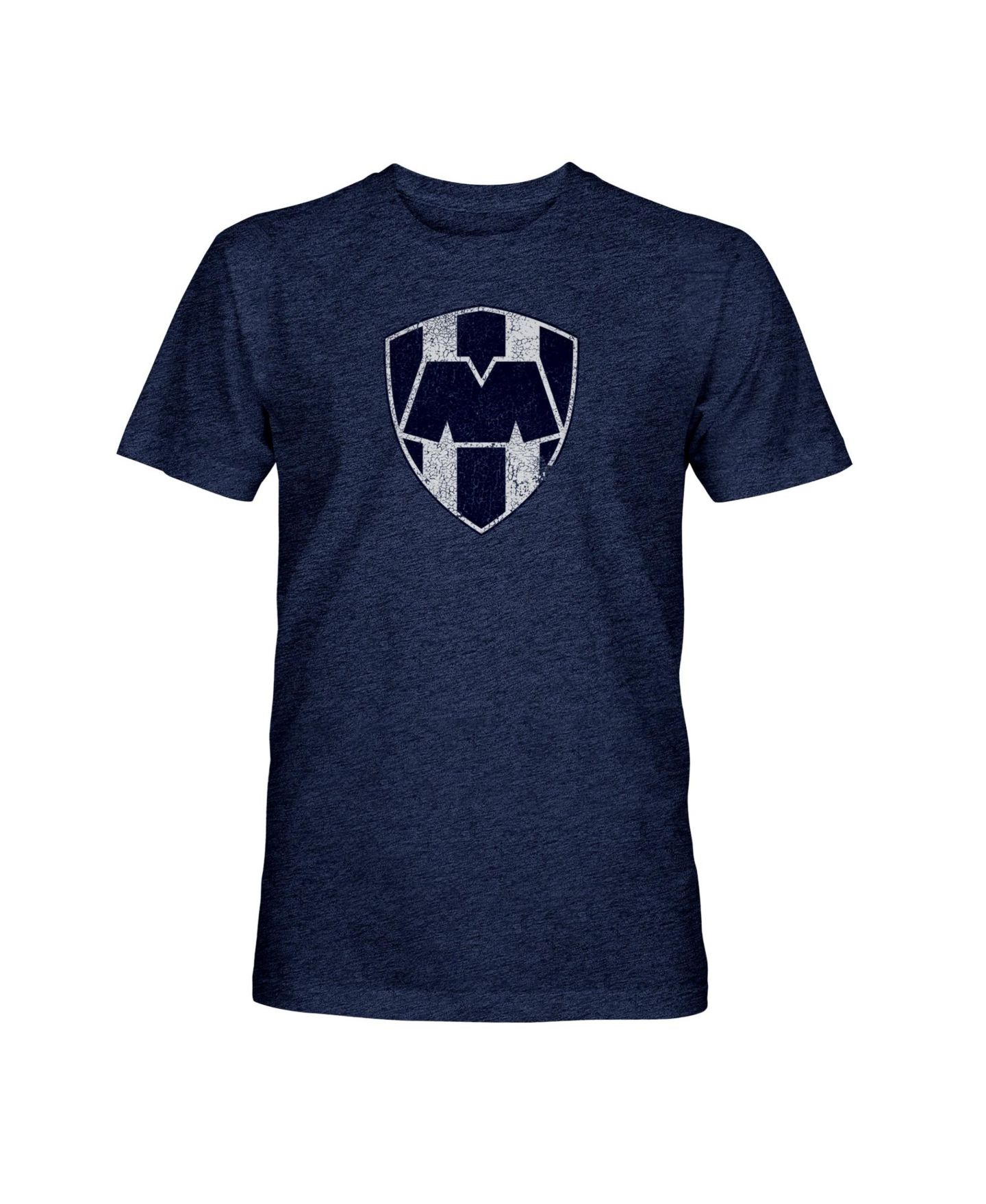 Мужская футболка 1863FC Navy CF Monterrey Color Badge Tri-Blend — фото 2