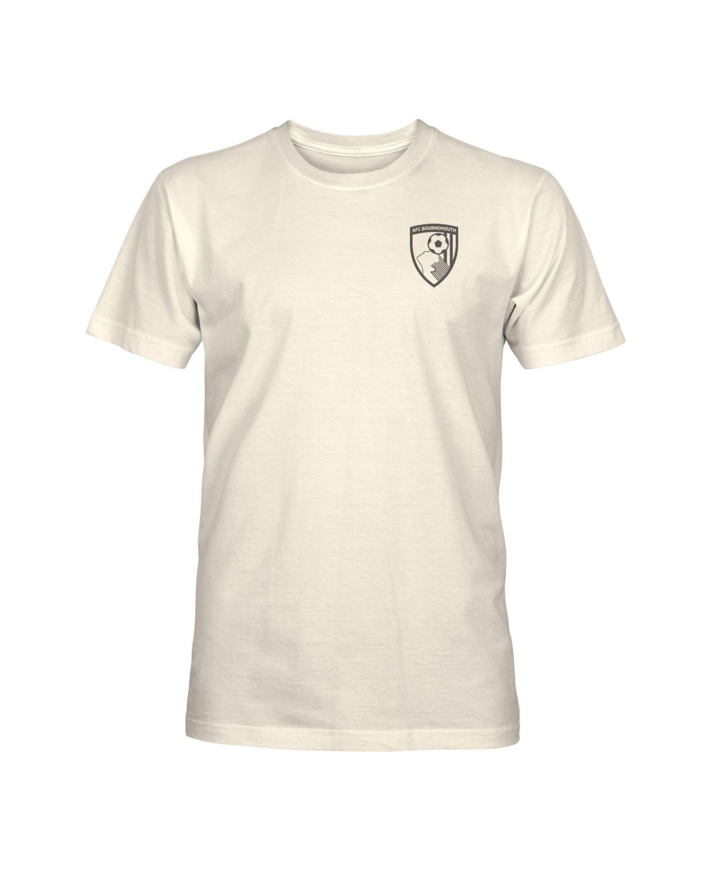 Мужская футболка 1863FC Cream AFC Bournemouth Big Logo Heavyweight — фото 2