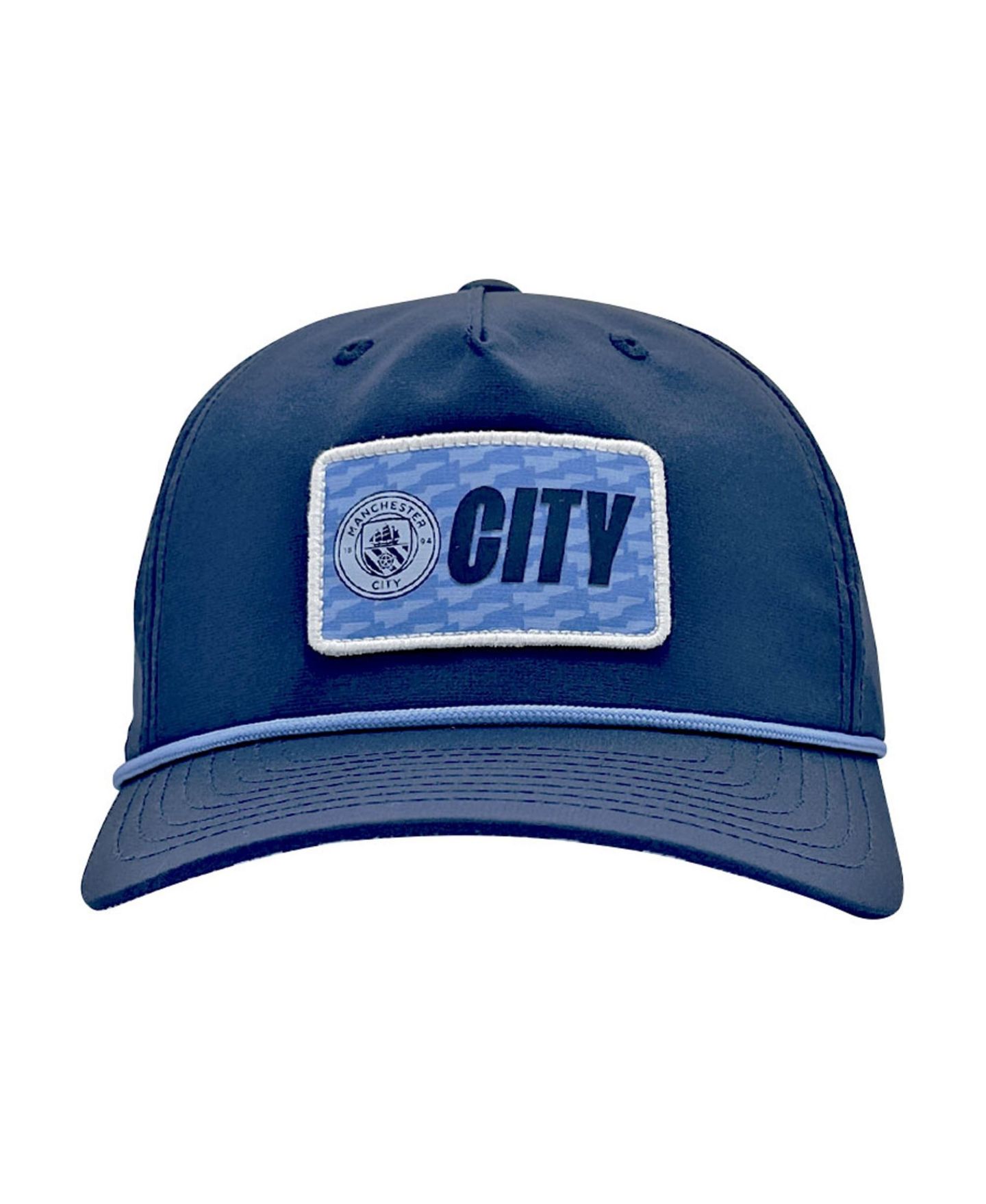 Мужская кепка 1863FC Navy Manchester City Color Badge Caddy Adjustable Hat — фото 2