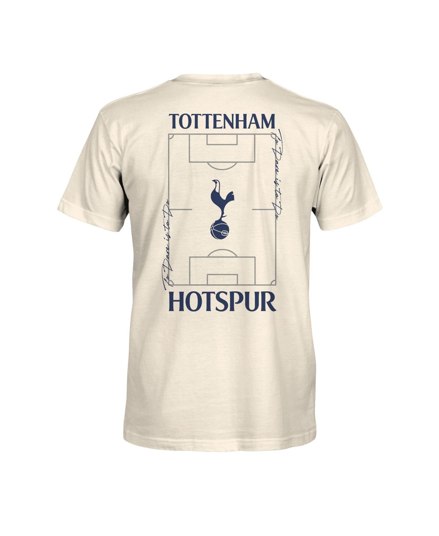Мужская футболка 1863FC Cream Tottenham Hotspur Own the Pitch Heavyweight — фото 3