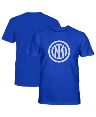 Big Boys' and Girls' Blue Inter Milan Mono Badge T-Shirt