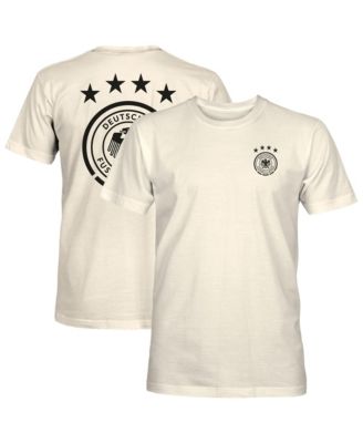 Men's Cream Germany National Team Big Logo Heavyweight T-Shirt