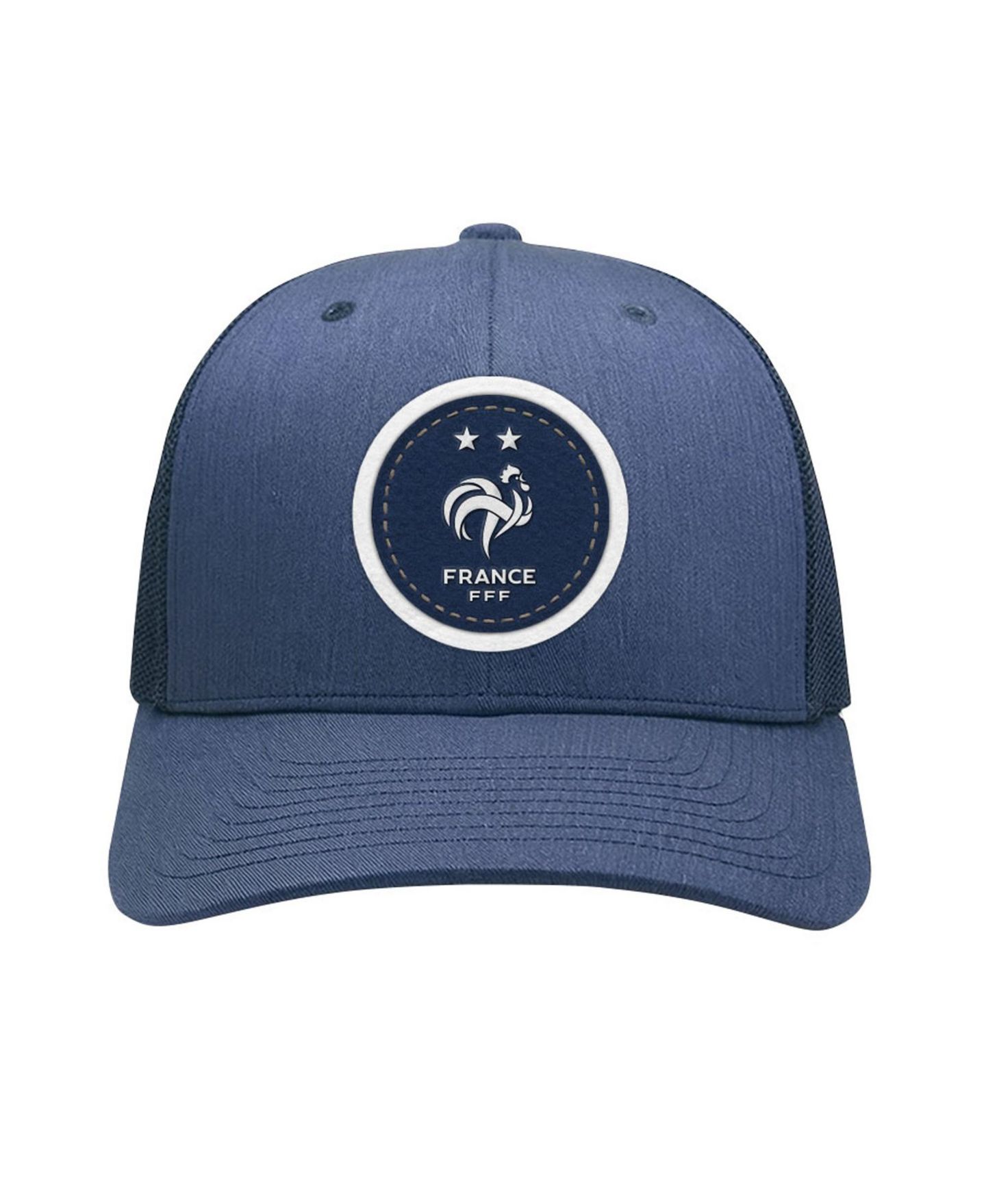 Мужская кепка 1863FC Navy France National Team Federation Mono Badge Nightshift Adjustable Hat — фото 2