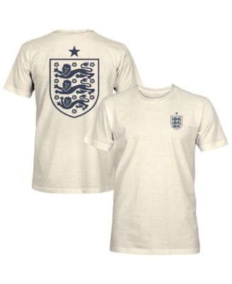 Men's Natural England National Team Big Logo T-Shirt