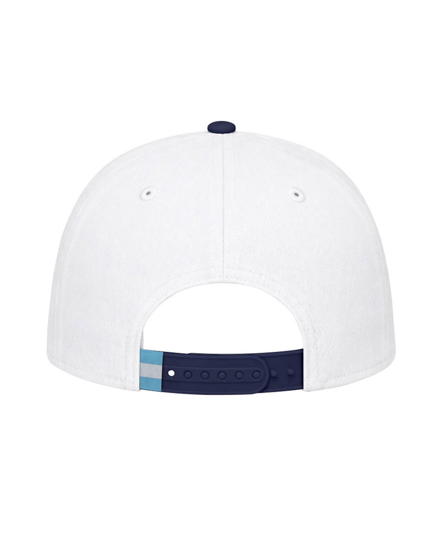 Мужская кепка 1863FC White Argentina National Team Drop Shadow Wordmark High Point Adjustable Hat — фото 4