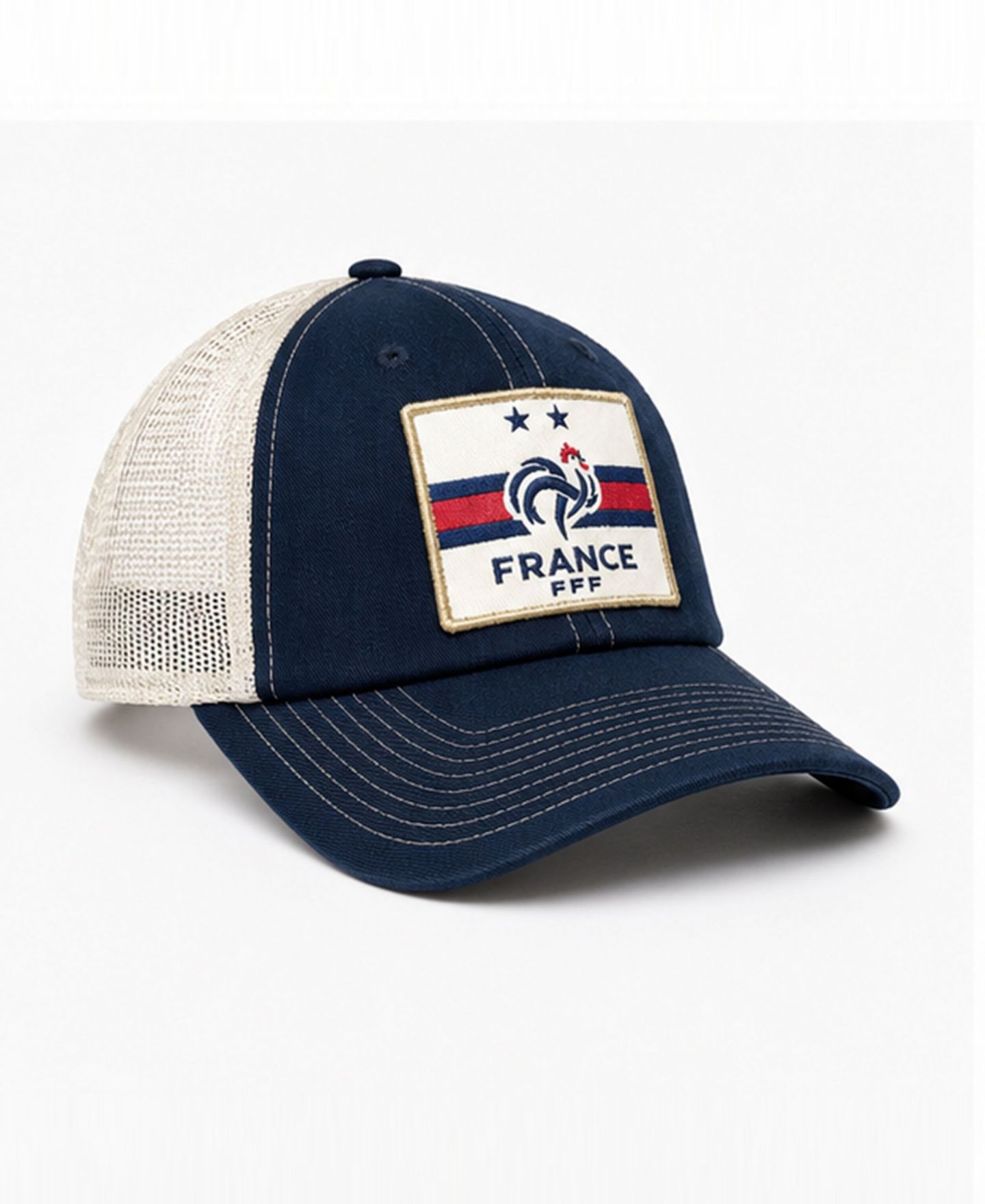 Мужская кепка 1863FC Navy France National Team Off Road Adjustable Hat — фото 3