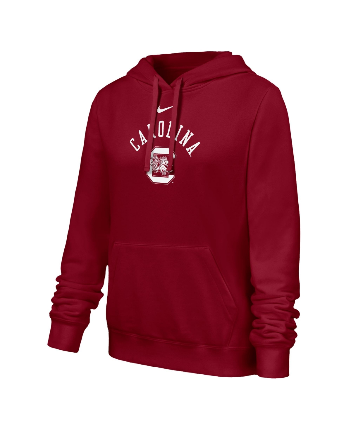 Nike Women's Garnet South Carolina Gamecocks Club Fleece Hoodie - Garnet