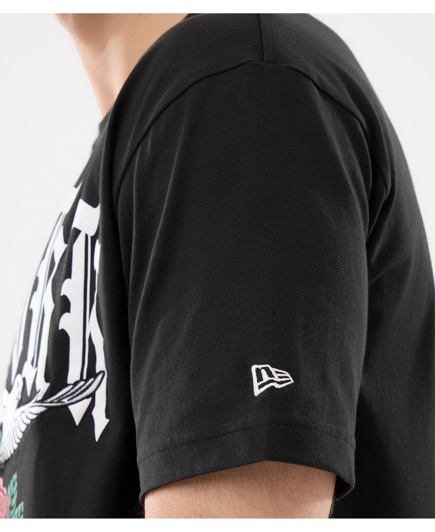 Мужская футболка New Era Black New York Yankees Lifestyle Blessed Aesthetic — фото 4