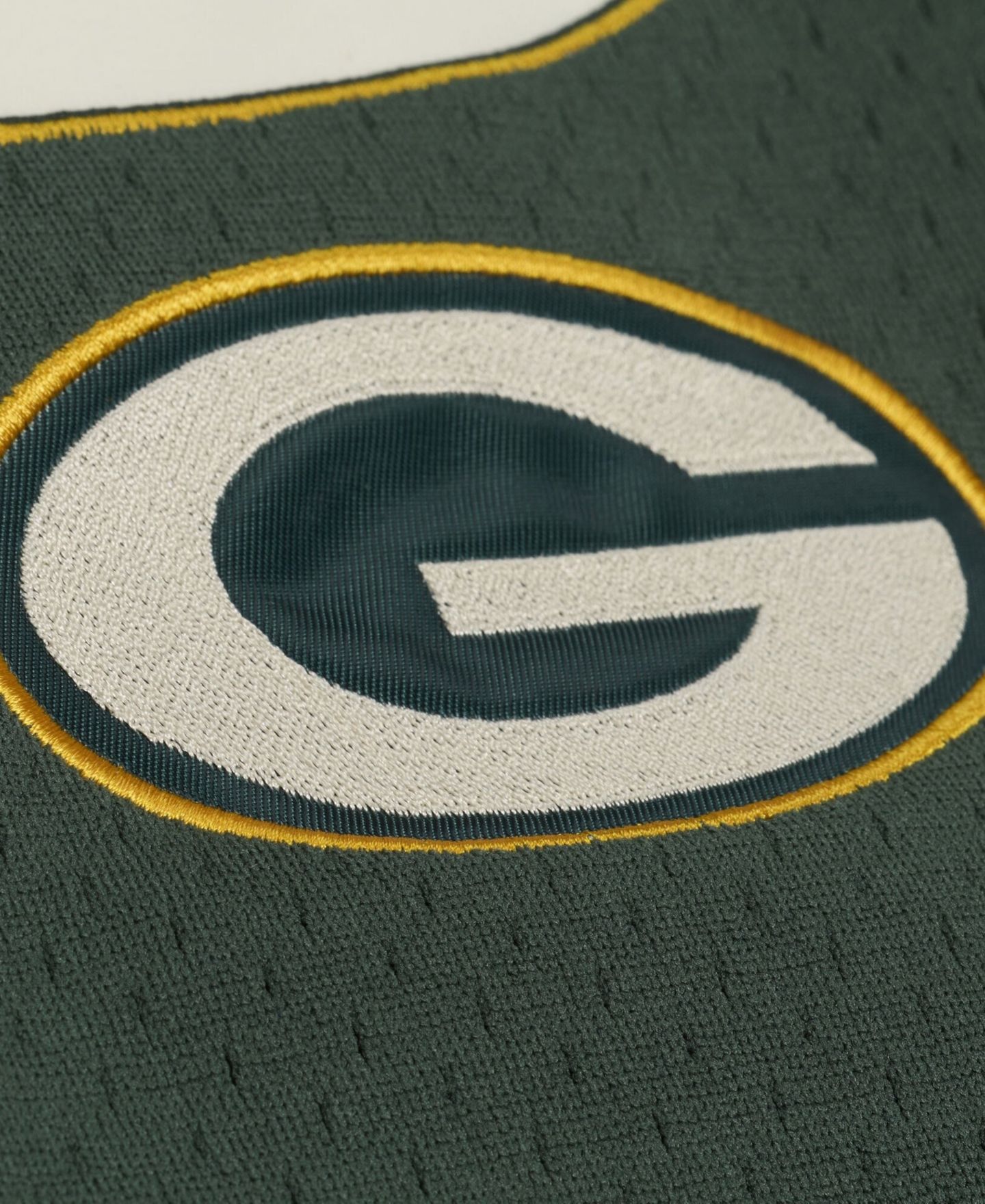 Женский топ Mitchell & Ness Green Bay Packers Retro Roots Baseball Jersey — фото 3