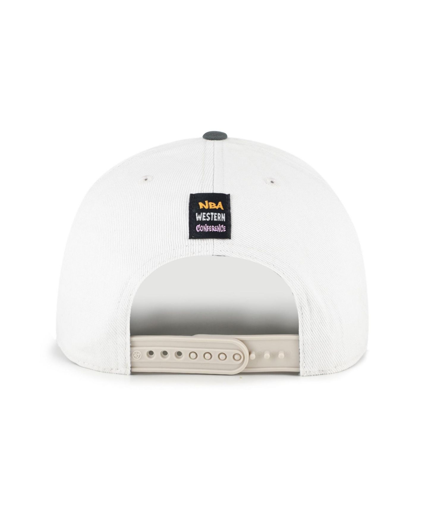 Мужская кепка '47 Brand Cream/Black San Antonio Spurs City Paint Hitch Adjustable Hat — фото 3