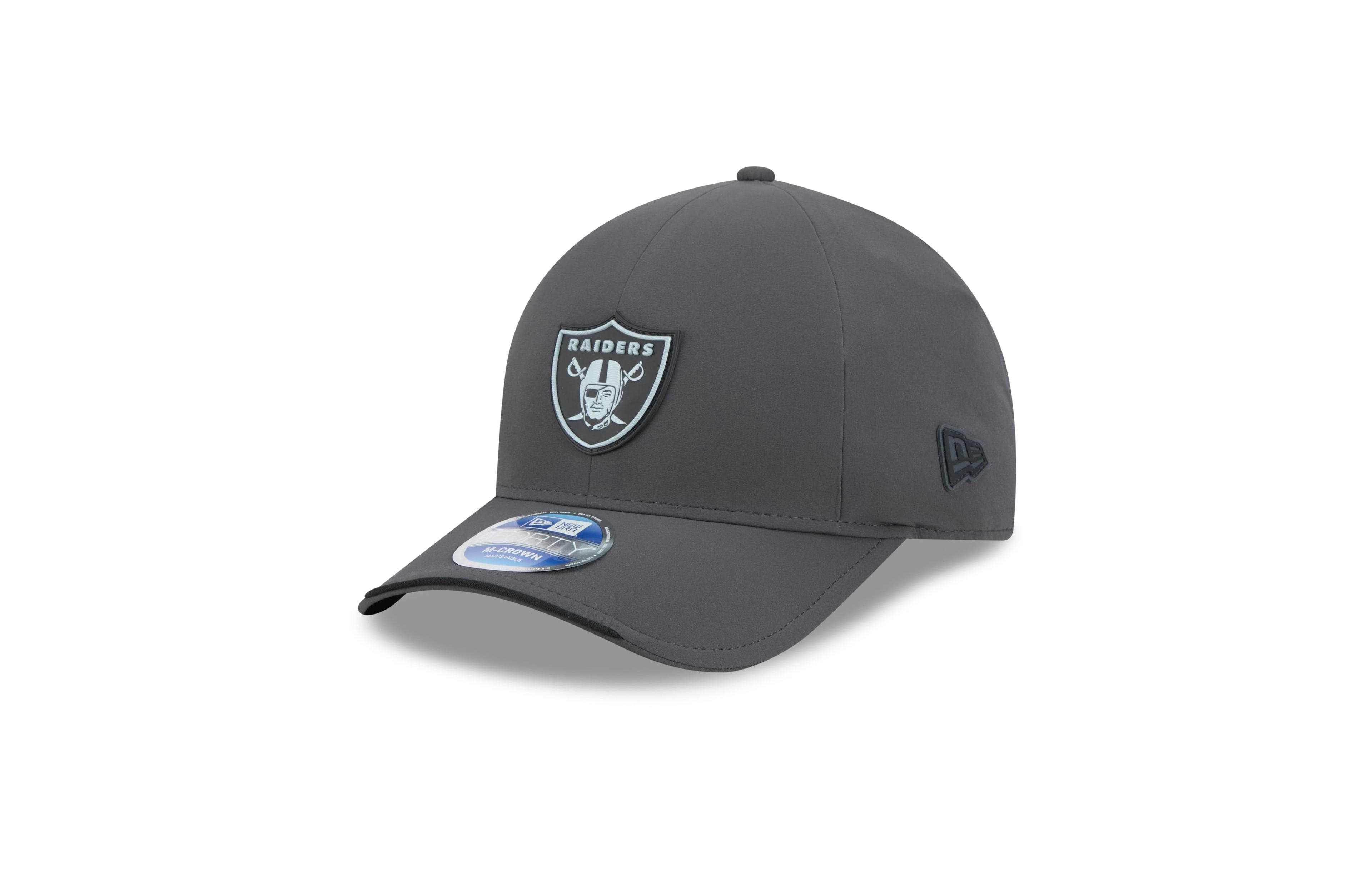 New Era Men's Charcoal Las Vegas Raiders 2026 Sideline Cold Weather 9FORTY M-Crown Adjustable Hat