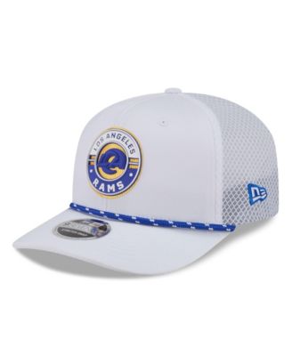 Men's White Los Angeles Rams Game 9SEVENTY Adjustable Hat