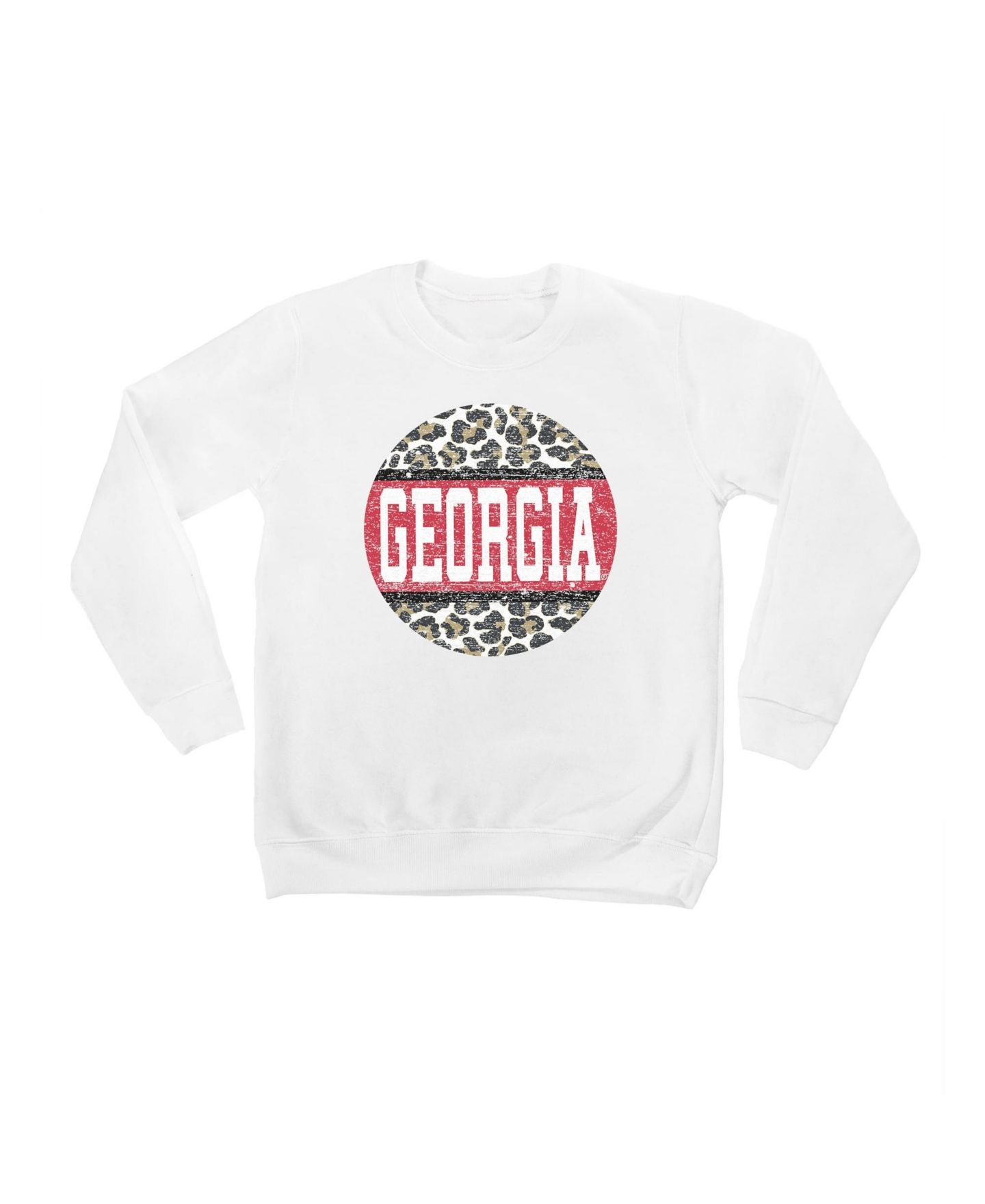 Детская толстовка Gameday Couture White Georgia Bulldogs Scoop Score Pullover — фото 1