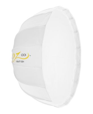 Elegant Pro White EZ-Lock Collapsible Beauty Dish ( Silver Interior, 25")