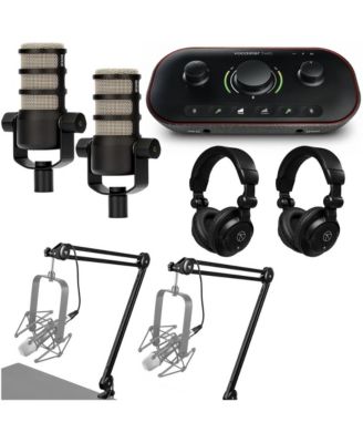 Vocaster Two Auto Gain Dual-Presenter Podcast Interface