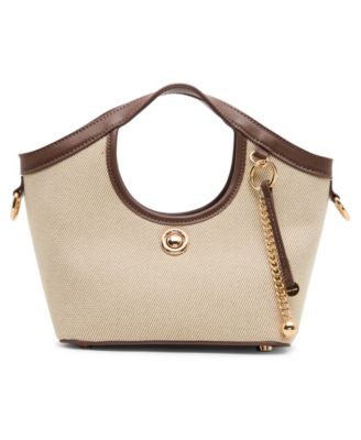Saddle Top Handle Small Convertible Shoulder Handbag