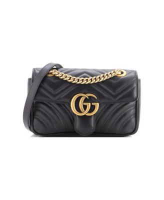 Small GG Marmont Flap Bag Matelasse Leather