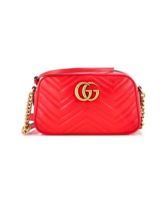 Small GG Marmont Shoulder Bag Matelasse Leather
