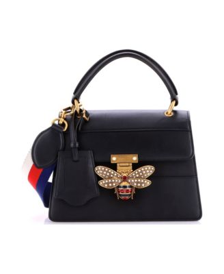 Small Queen Margaret Top Handle Bag Leather