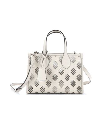 Small Convertible Tote GG Debossed Laser Cut Leather