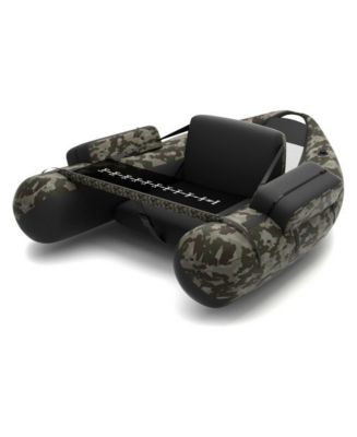 SEVORLEY Inflatable Fishing Float Tube with Pump Storage Pockets and ...