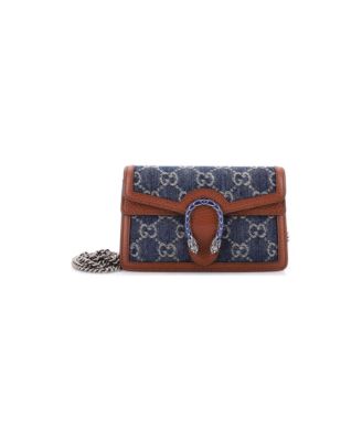 Super Mini Dionysus Bag GG Denim