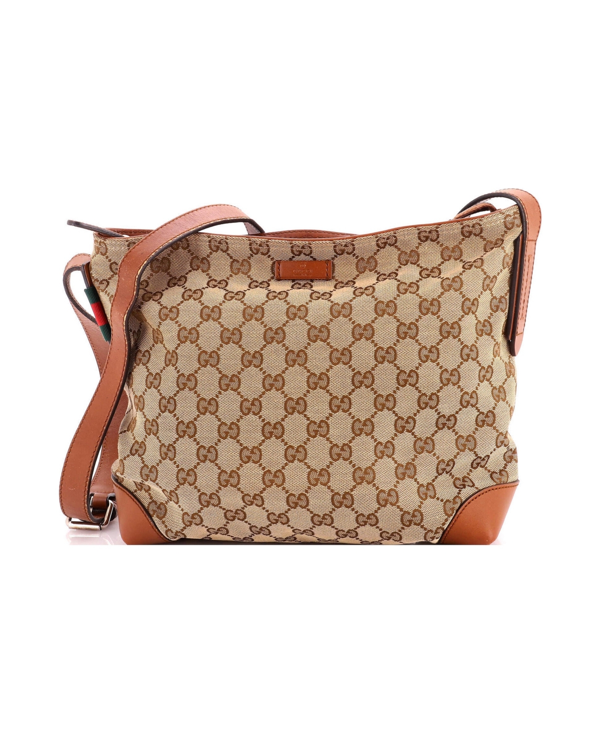 Pre-Owned Gucci Small Original Messenger Gg Canvas - Brown