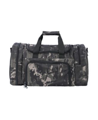 Tactical Gym Duffel Bag for Men Women 20x12x11 with Separate Shoe Compartment Built for sports, travel, camping, and hunting