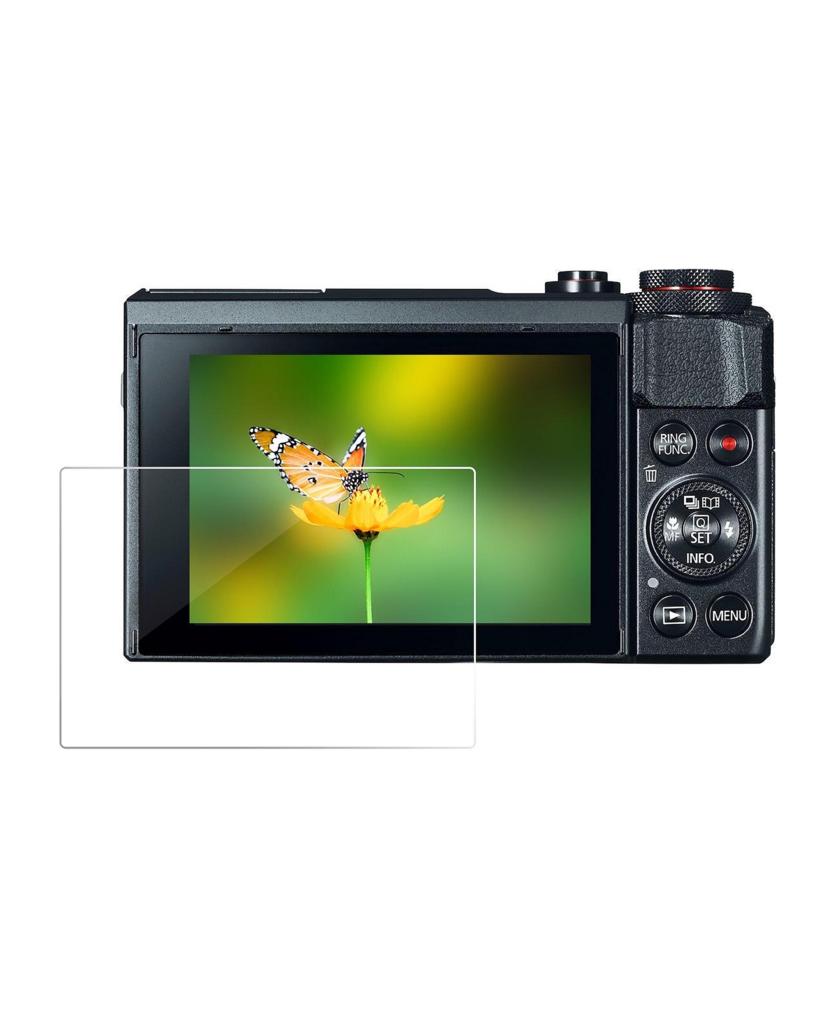 ProOptic PowerShot G7 X Iii Tempered Glass Screen Protector for Canon PowerShot G7 X Iii