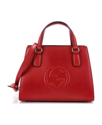 Small Soho Convertible Top Handle Satchel Leather
