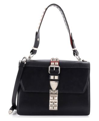 Small Elektra Shoulder Bag Studded Leather