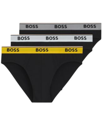 Men's Power Cotton-Blend Briefs, 3-Pack