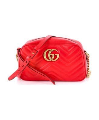 Small GG Marmont Shoulder Bag Matelasse Leather