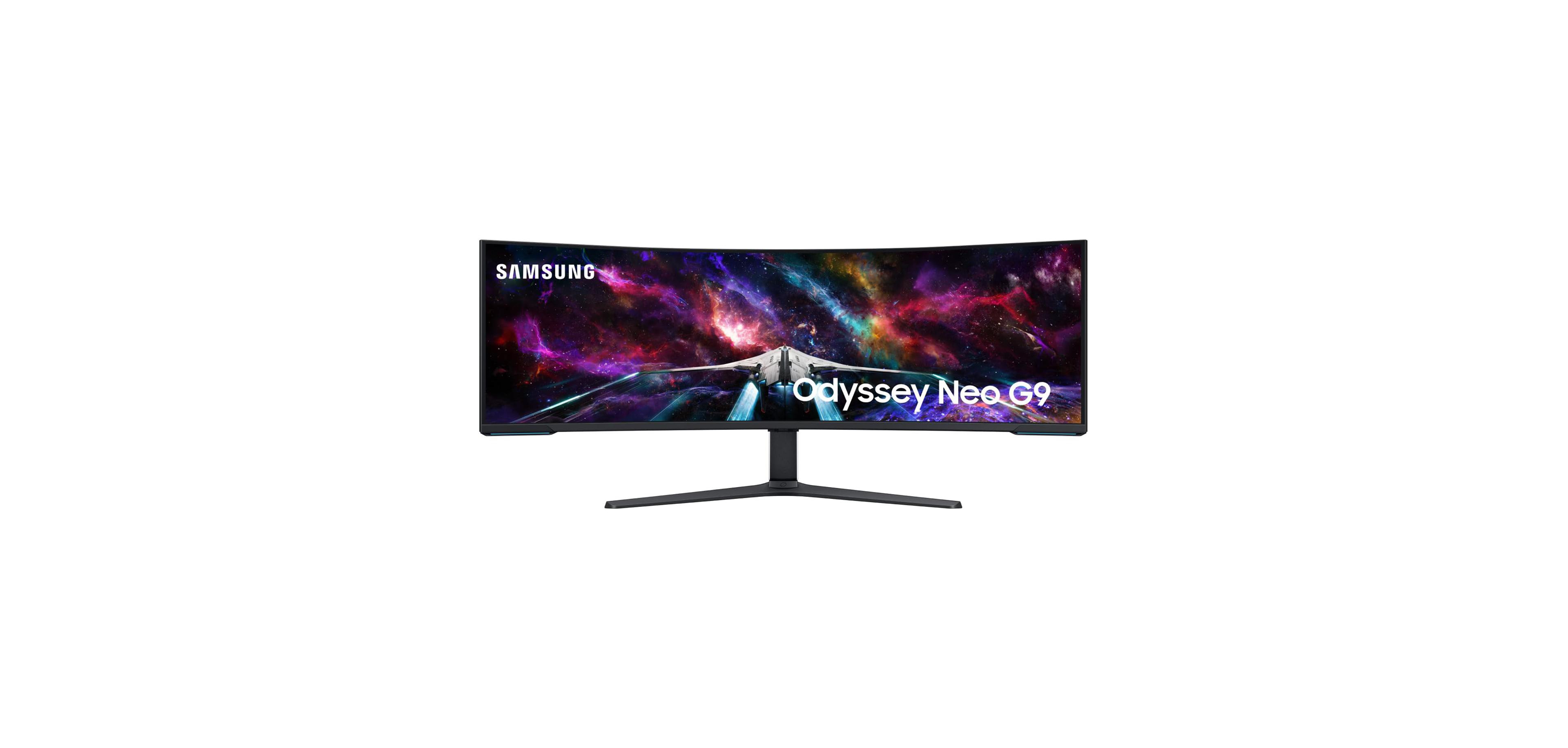 Samsung Odyssey Neo G9 57" Curved Mini-led Dual 4K Uhd 240Hz Gaming Monitor