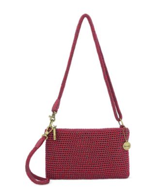 Vita Convertible Crochet Wristlet Shoulder Handbag