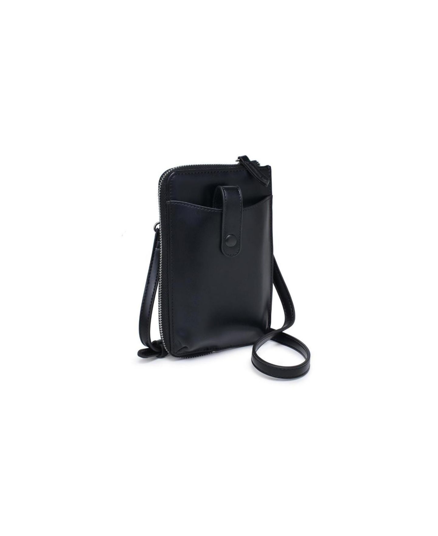Женская сумка Urban Expressions Carol Mini Cell Phone Faux Leather Crossbody, цвет: Чёрный — фото 2