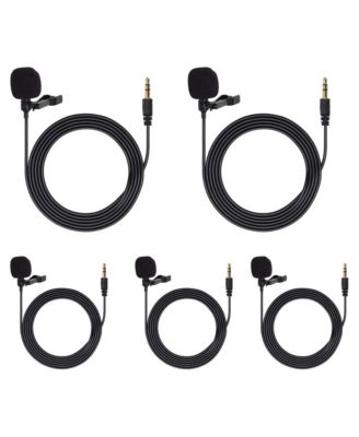 Station Series TASL100 Omnidirectional Lavalier Microphone 5-PACK