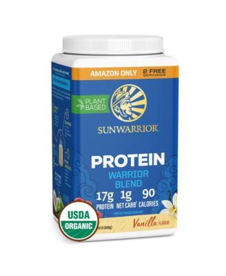Warrior Blend Protein Powder, Vanilla Flavor, 32 Servings