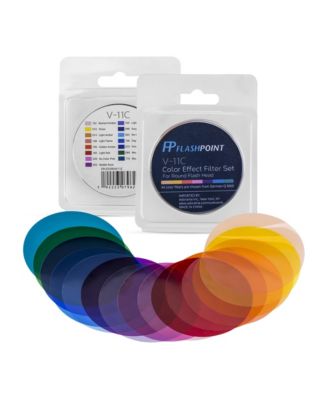 V-11C Color Effect Filter Set for Round Flash Head