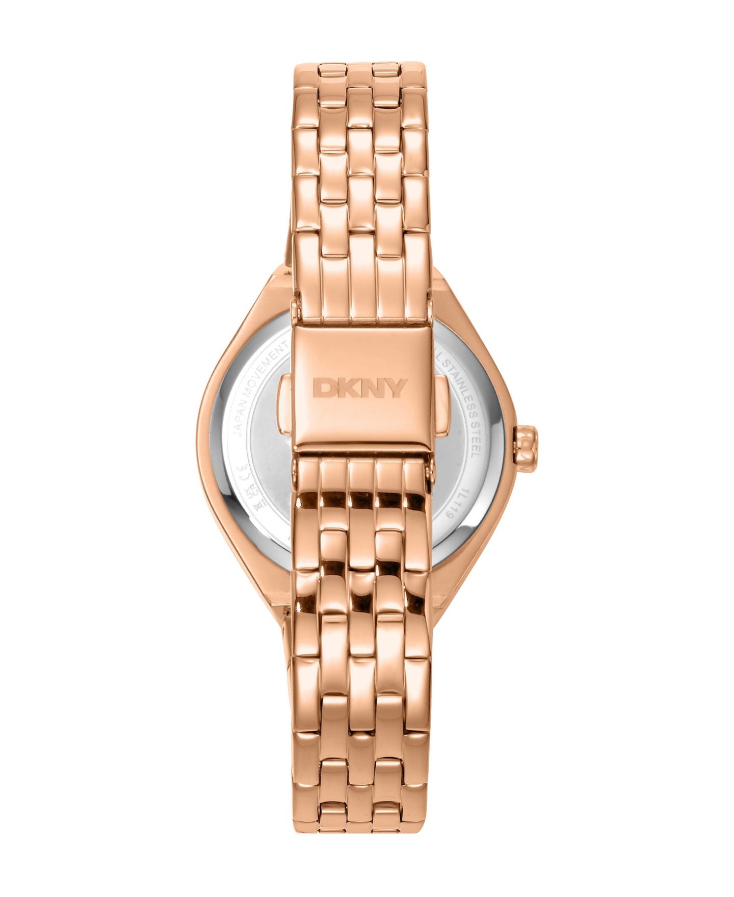 Женские часы DKNY Quartz Rose Gold Stainless Steel Bracelet Watch, 30mm, цвет: Розовый — фото 2