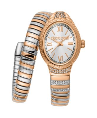 Women's Quartz Two-Tone Stainless Steel Bracelet Watch, 22mm