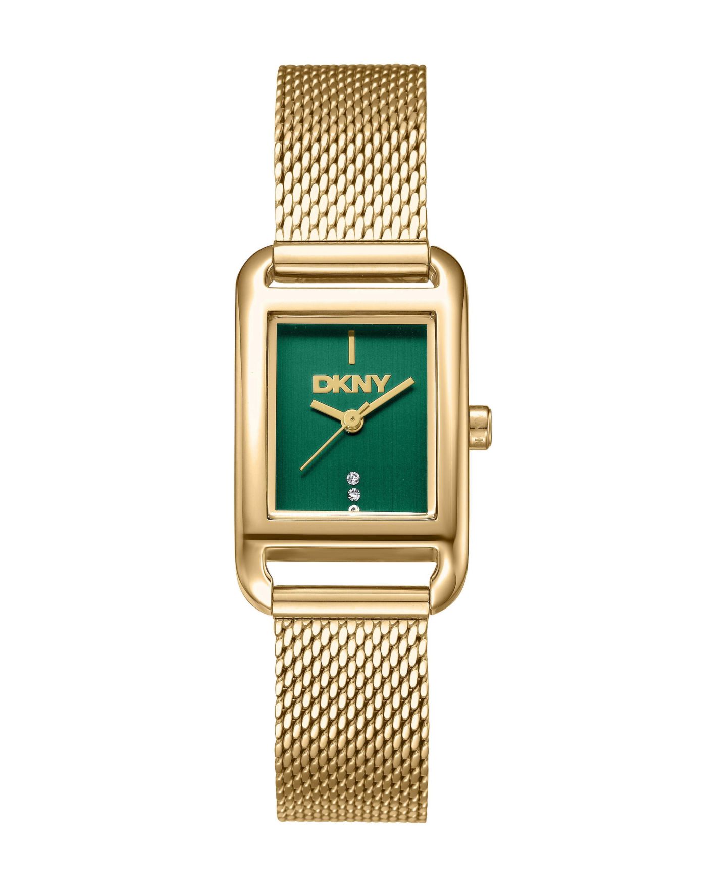 Женские часы DKNY Quartz Gold Stainless Steel Bracelet Watch, 21mm, цвет: Золотой — фото 1