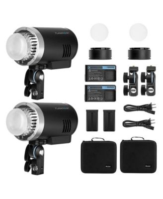 XPLOR 300 Pro TTL R2 High-Speed Sync Flashes for Canon, Nikon, Sony, Fuji, Pentax, Panasonic/Olympus, 2-Pack