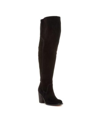 Logan Over the Knee Wide Calf Round-Toe Boots