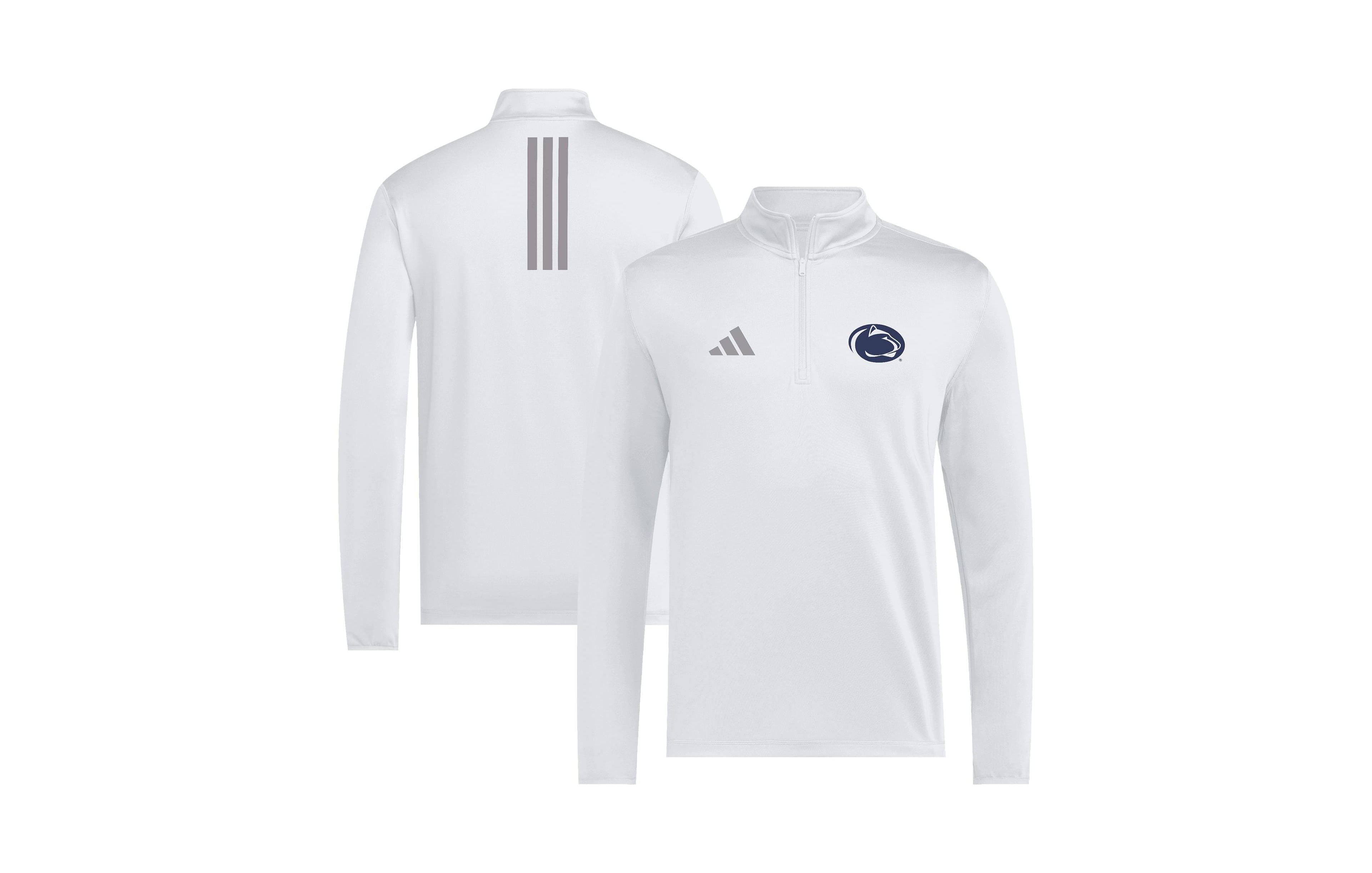adidas Men's White Penn State Nittany Lions Golf Quarter-Zip Pullover