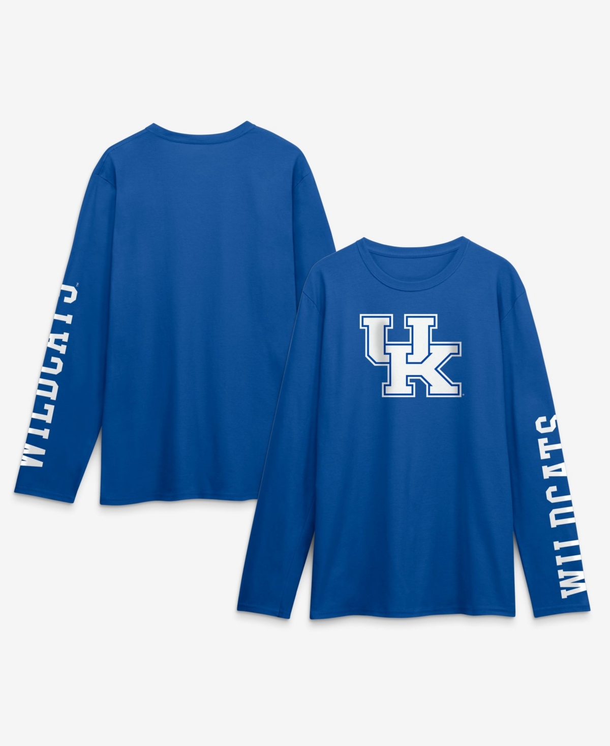 Logo Athletic Men's Royal Kentucky Wildcats Primary Logo Long-Sleeve T-Shirt - Royal